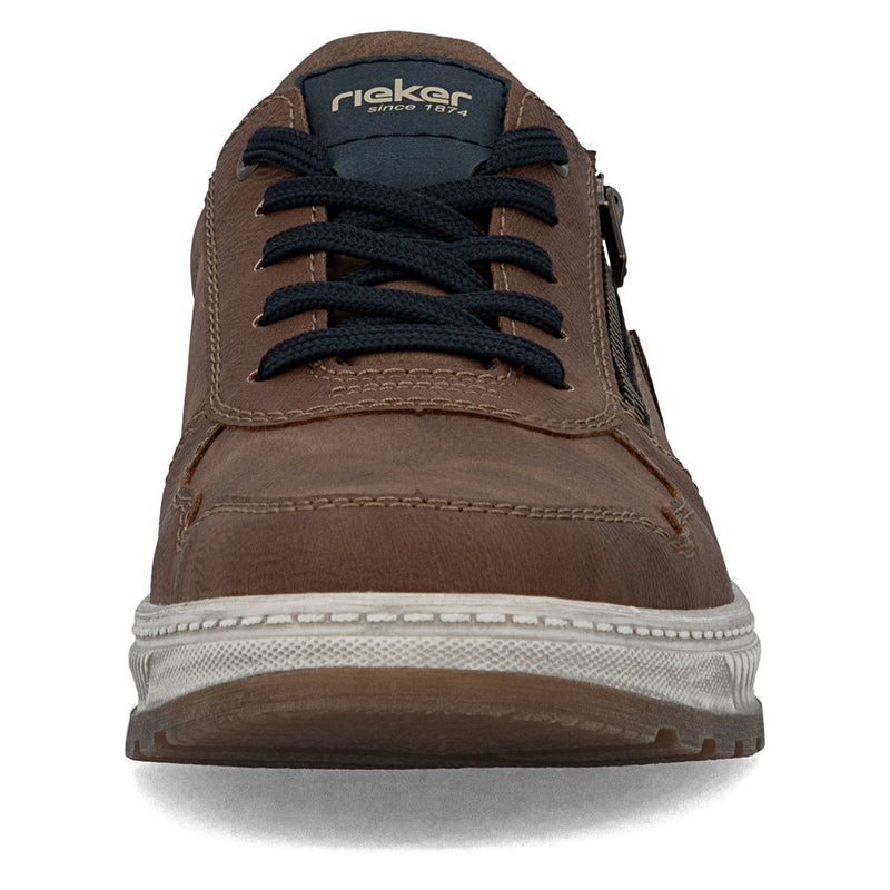 Rieker 37029-24 Mens Brown Wide Shoes