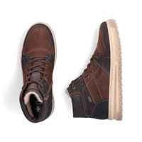 Rieker 38540-25 Mens Brown Wide Shoes