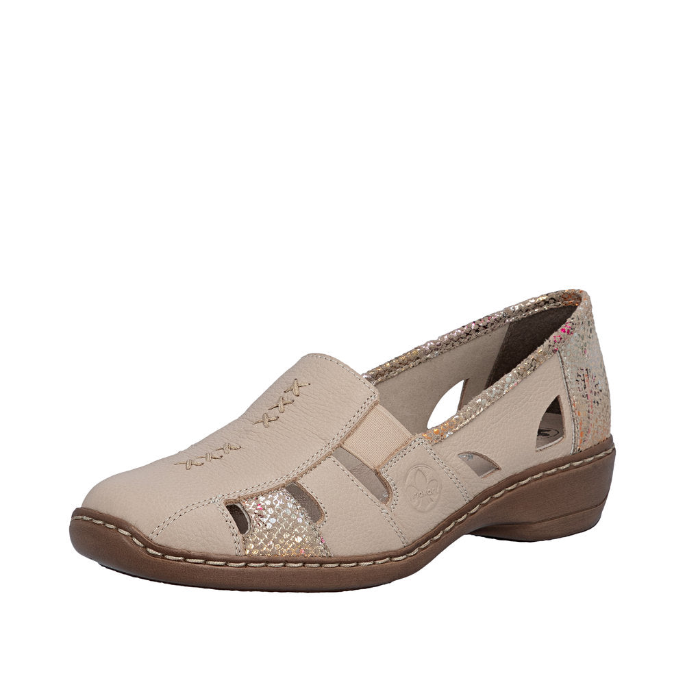 Rieker Doris 41385-63 Beige Shoes