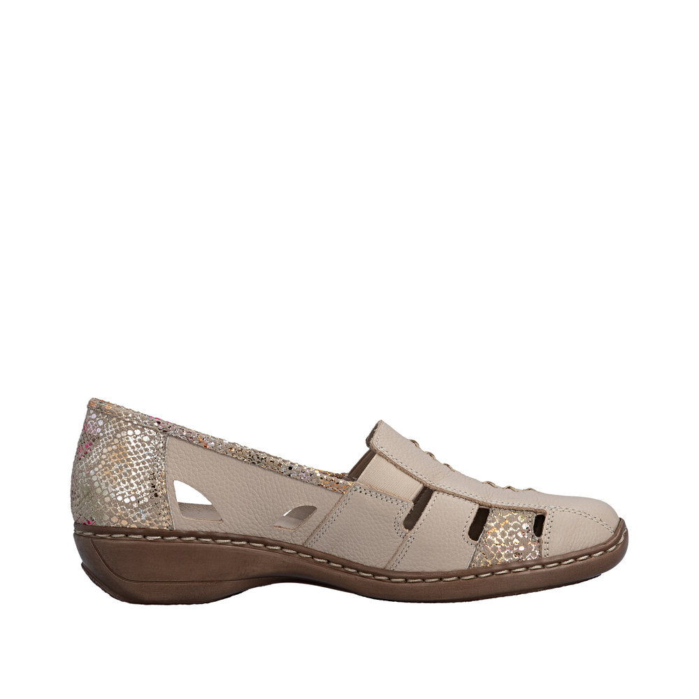 Rieker Doris 41385-63 Beige Shoes