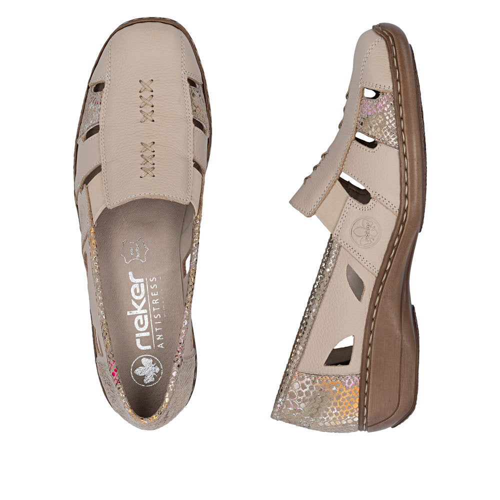 Rieker Doris 41385-63 Beige Shoes