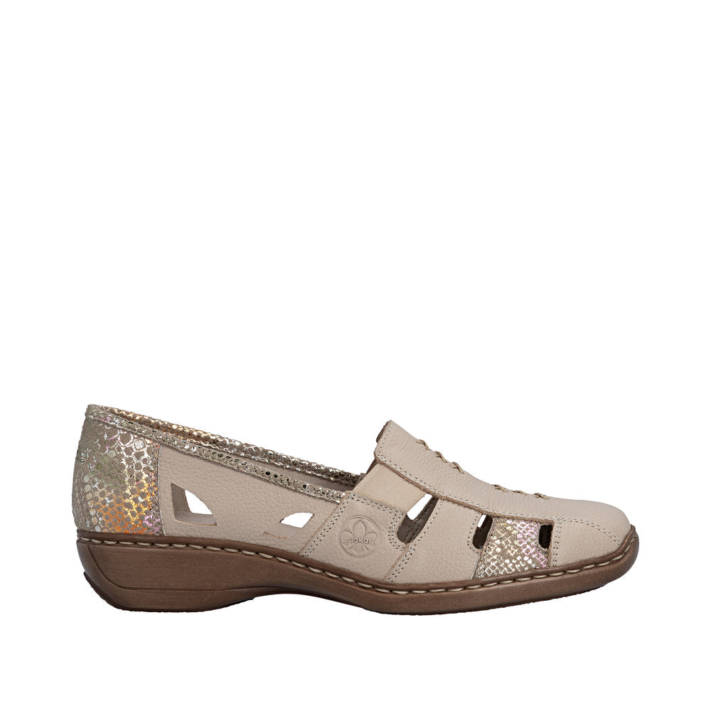 Rieker Doris 41385-63 Beige Shoes