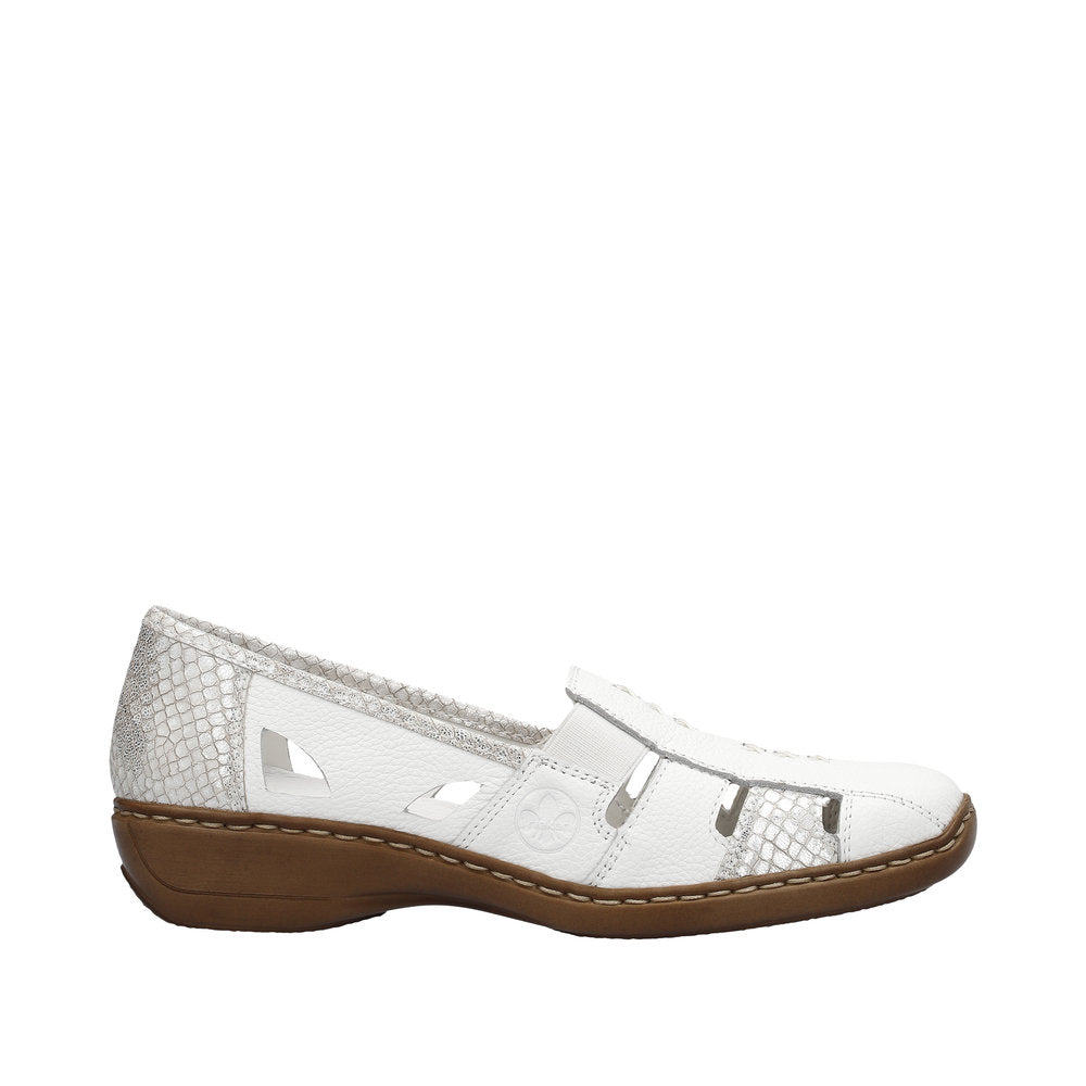 Rieker 41385-80 White Shoes