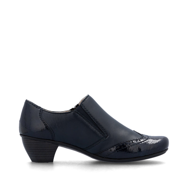 Rieker 41757-15 Womens Navy Shoes