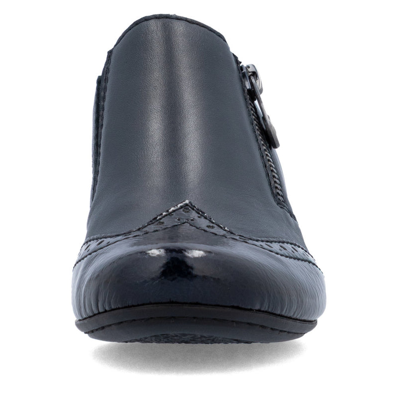 Rieker 41757-15 Womens Navy Shoes