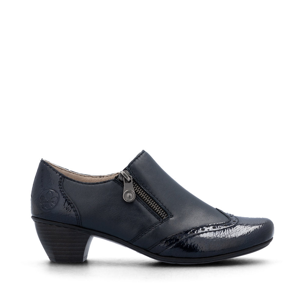 Rieker 41757-15 Womens Navy Shoes