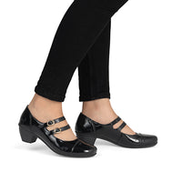 Rieker 41758-00 Womens Black Shoes