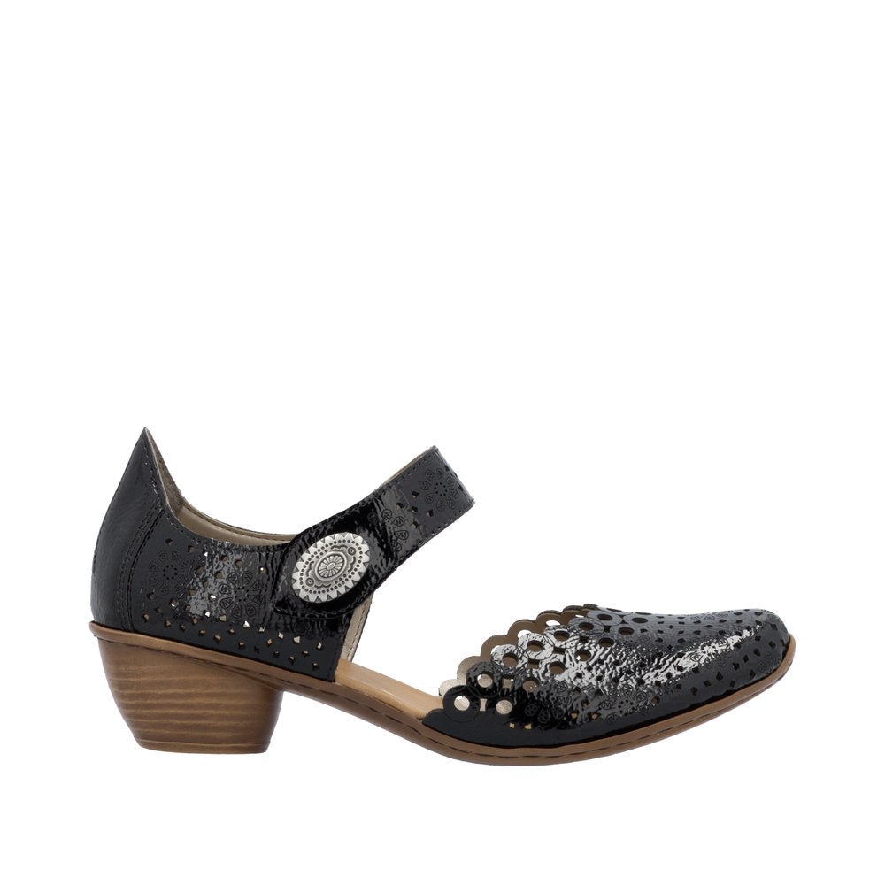 Rieker 43753-02 Black Shoes