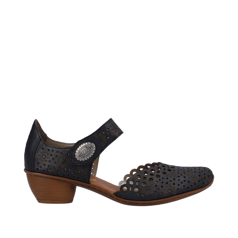 Rieker 43753-14 Blue Shoes