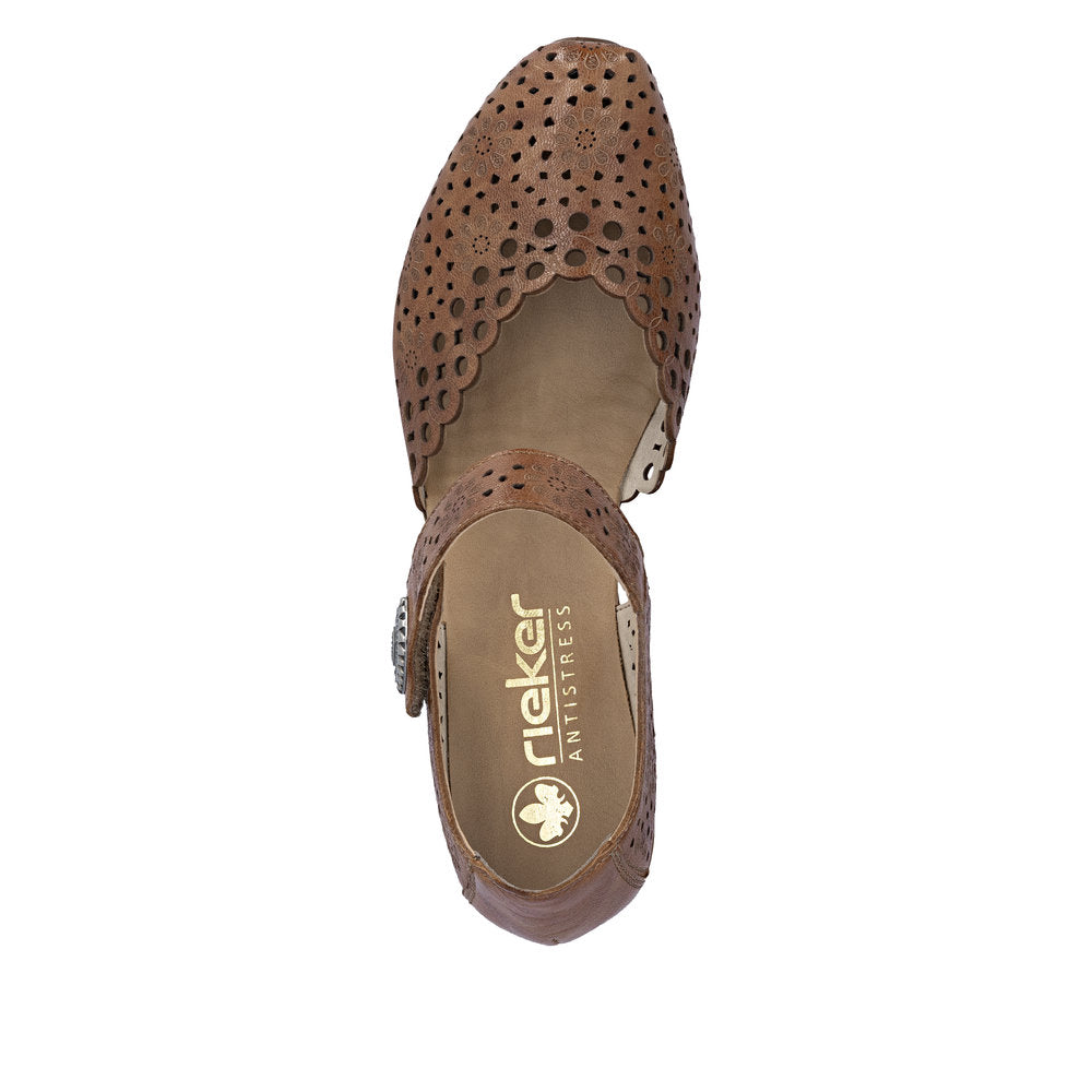 Rieker Mirjam 43753-22 Brown Shoes