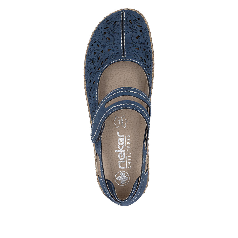 Rieker Cindy 44872-14 Navy Shoes