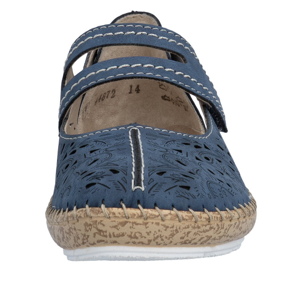 Rieker Cindy 44872-14 Navy Shoes