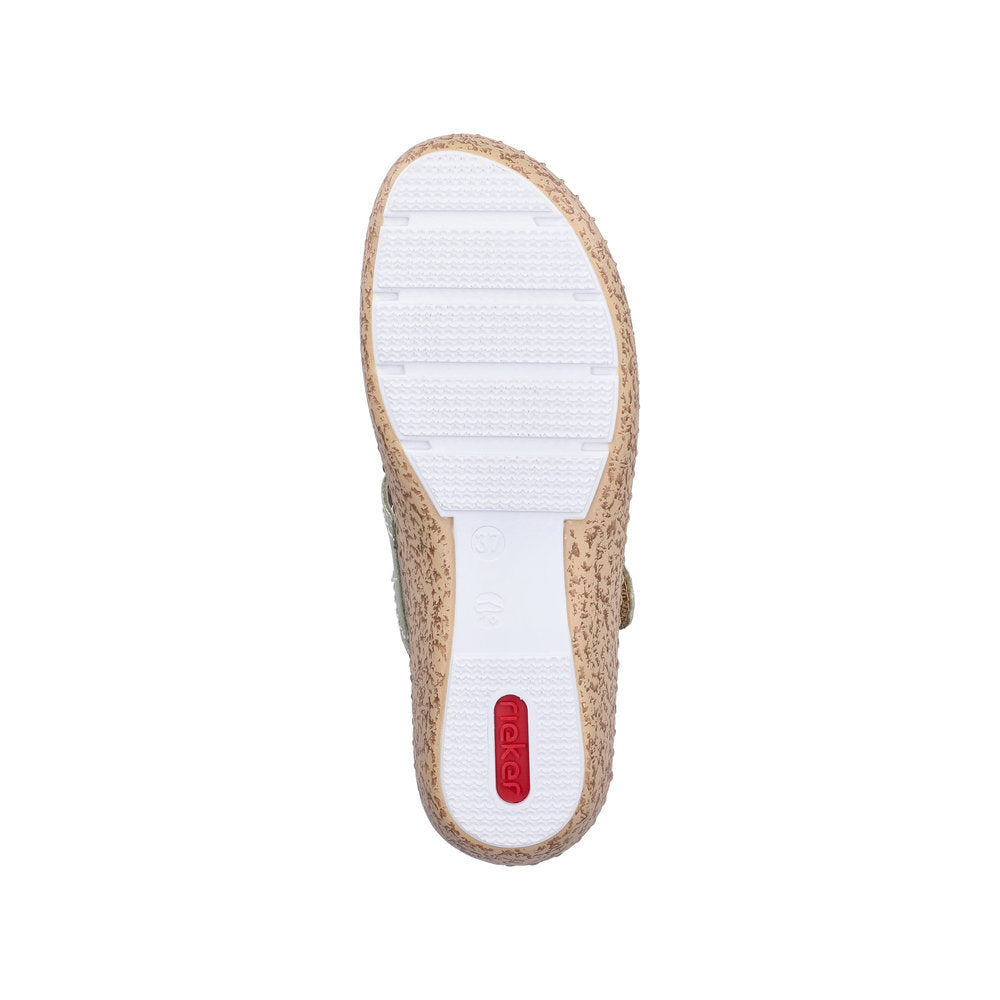 Rieker Cindy 44872-52 Green Shoes