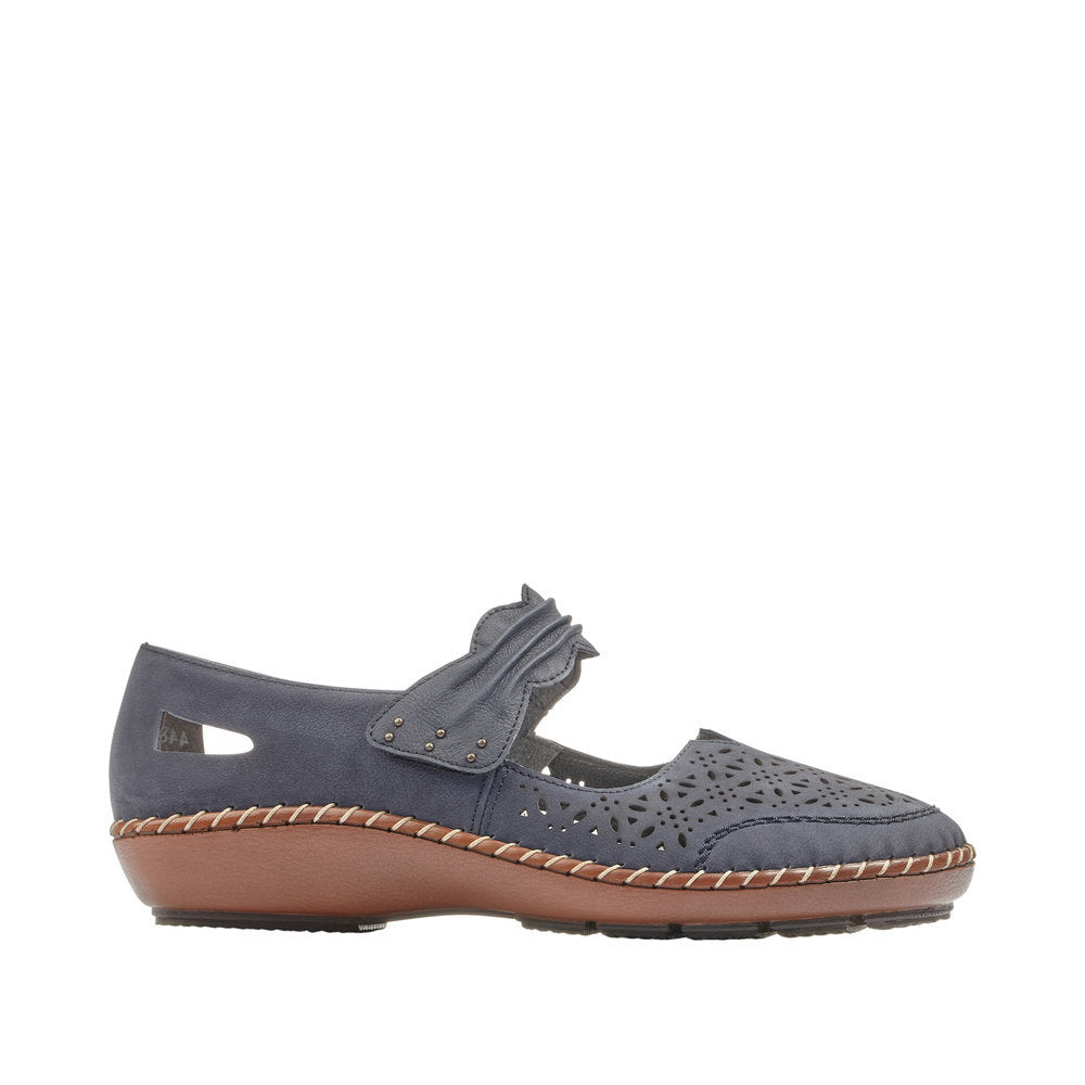 Rieker 44896-14 Blue Shoes