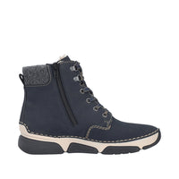 Rieker Angela 45925-14 Blue Boots