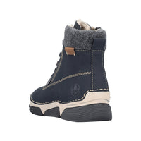 Rieker Angela 45925-14 Blue Boots