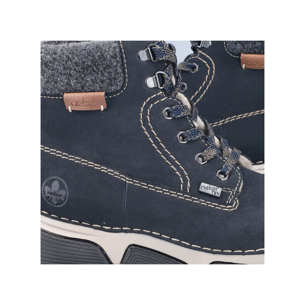 Rieker Angela 45925-14 Blue Boots