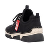 Rieker 45973-00 Schwarz/Grey Shoes
