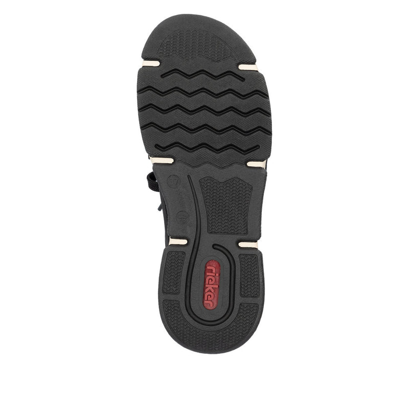 Rieker 45973-00 Schwarz/Grey Shoes