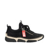 Rieker 45973-00 Schwarz/Grey Shoes