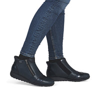 Rieker 47254-14 Womens Blue Boots