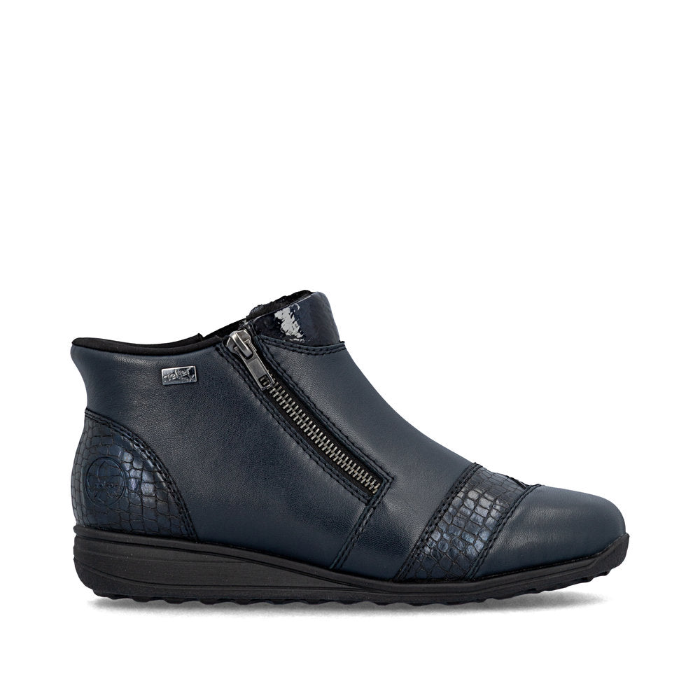 Rieker 47254-14 Womens Blue Boots