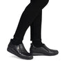 Rieker 47264-00 Womens Black Wide Shoes