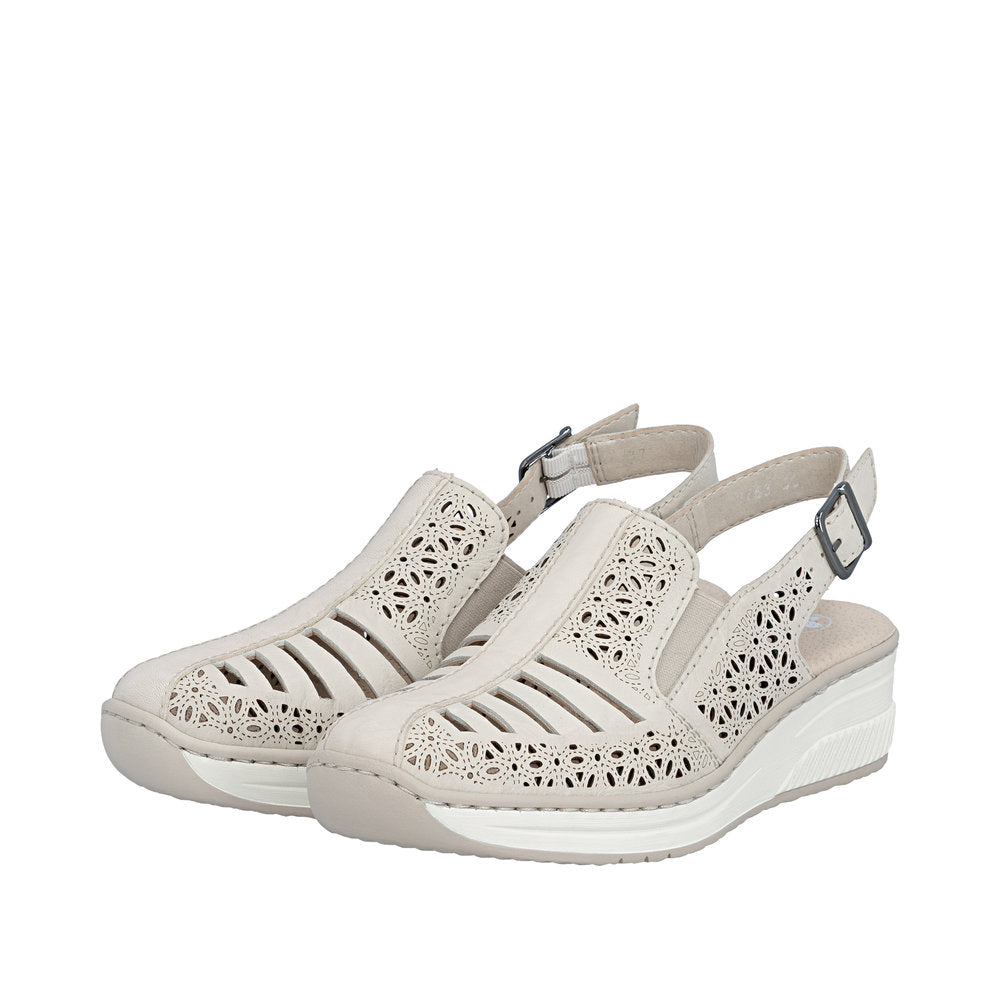 Rieker Doris 48763-60 Beige Shoes