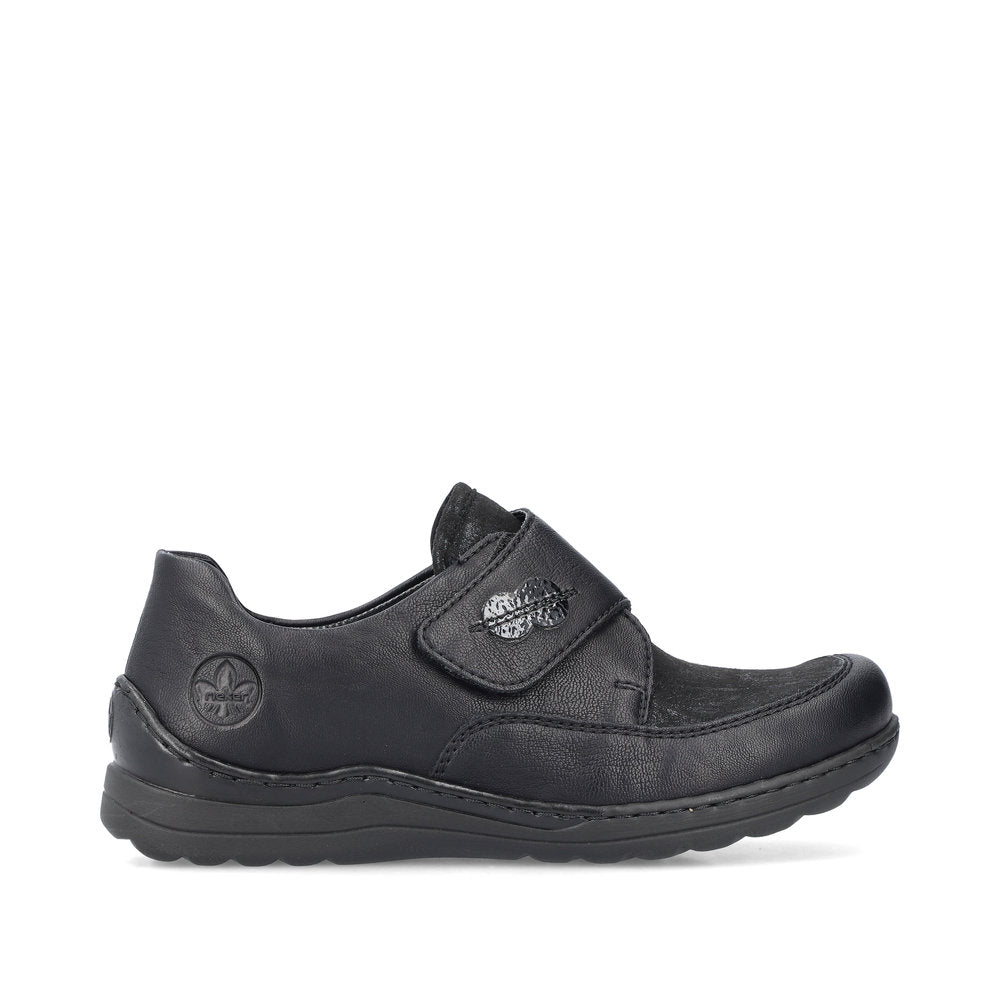 Rieker 48954-00 Womens Black Shoes