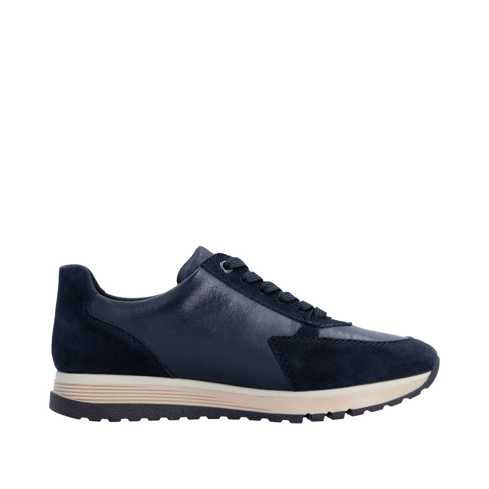Rieker Nancy 49010-14 Wide Blue Shoes