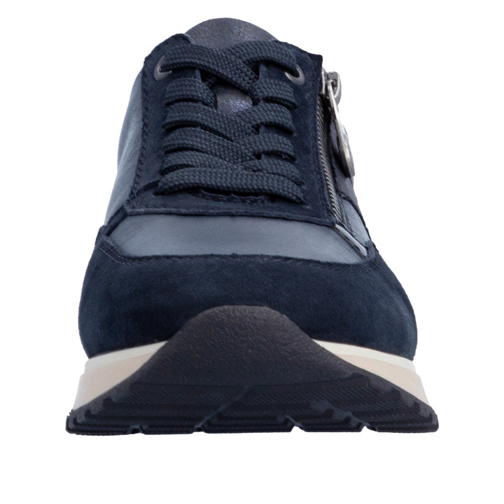 Rieker Nancy 49010-14 Wide Blue Shoes
