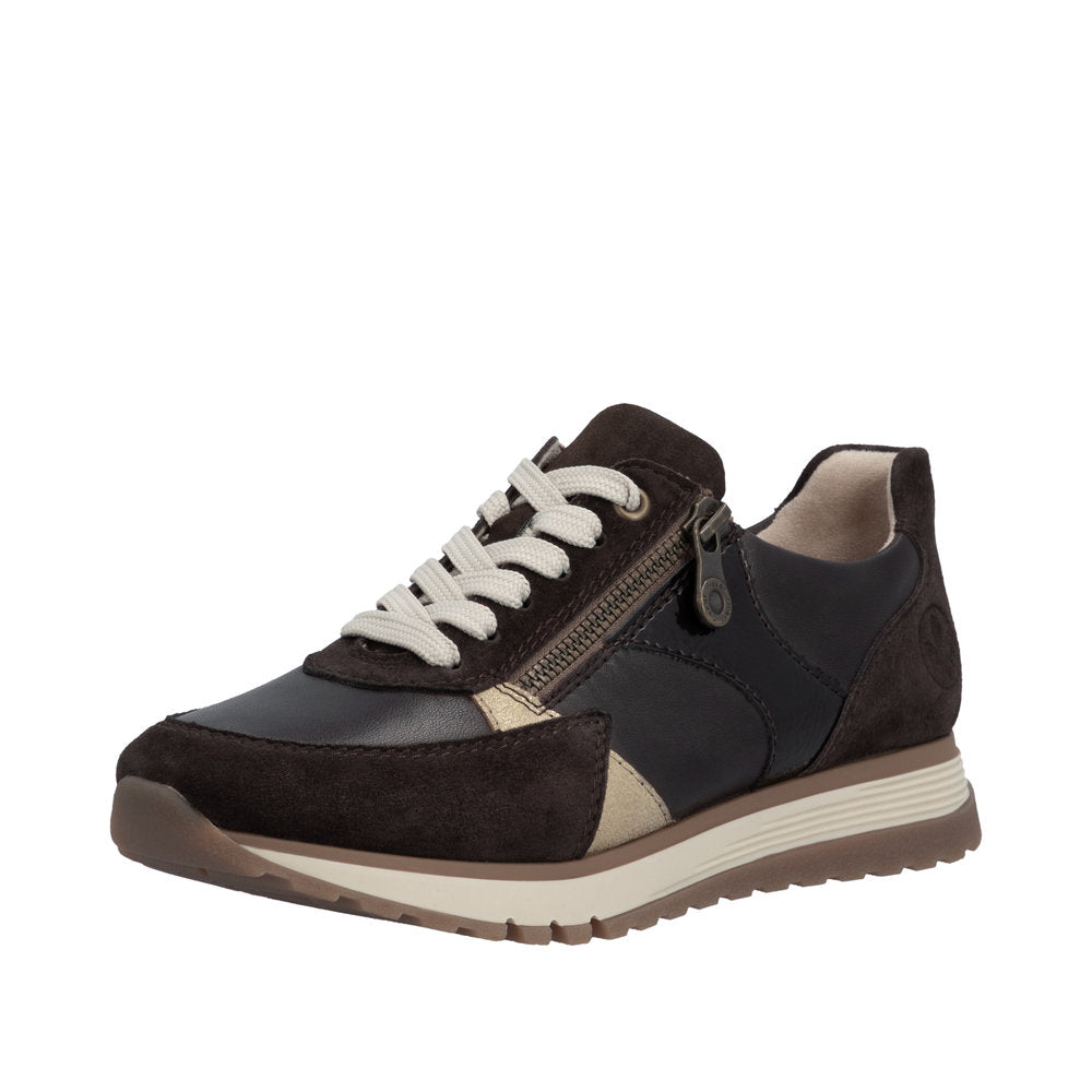 Rieker Nancy 49010-26 Wide Brown Shoes