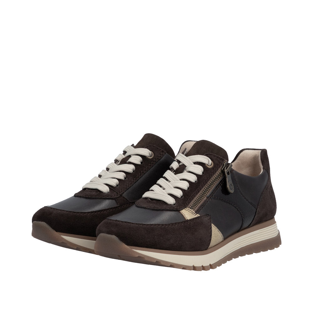 Rieker Nancy 49010-26 Wide Brown Shoes
