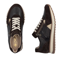 Rieker Nancy 49010-26 Wide Brown Shoes