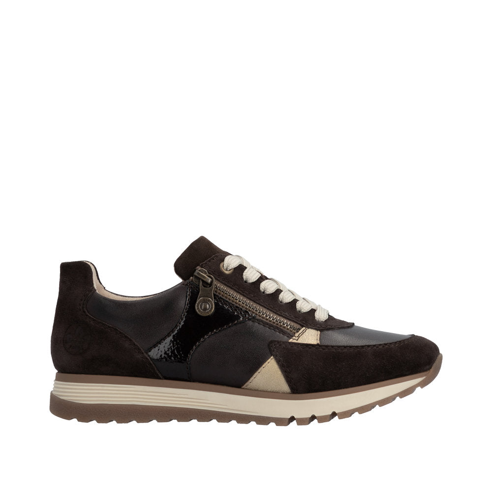 Rieker Nancy 49010-26 Wide Brown Shoes