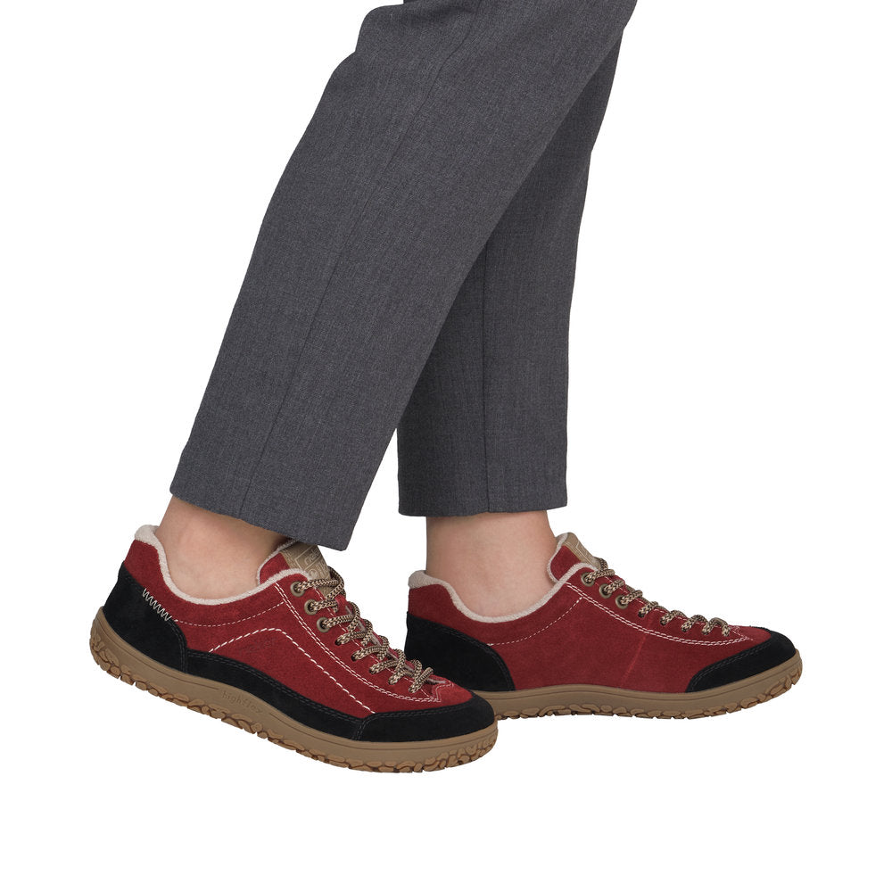 Rieker Marga 52303-35 Wide Red Shoes