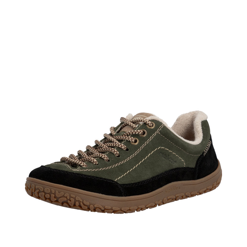 Rieker Marga 52303-54 Wide Green Shoes