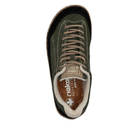 Rieker Marga 52303-54 Wide Green Shoes