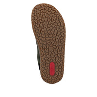 Rieker Marga 52303-54 Wide Green Shoes