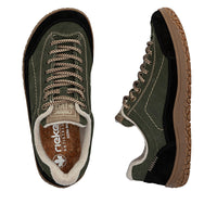 Rieker Marga 52303-54 Wide Green Shoes