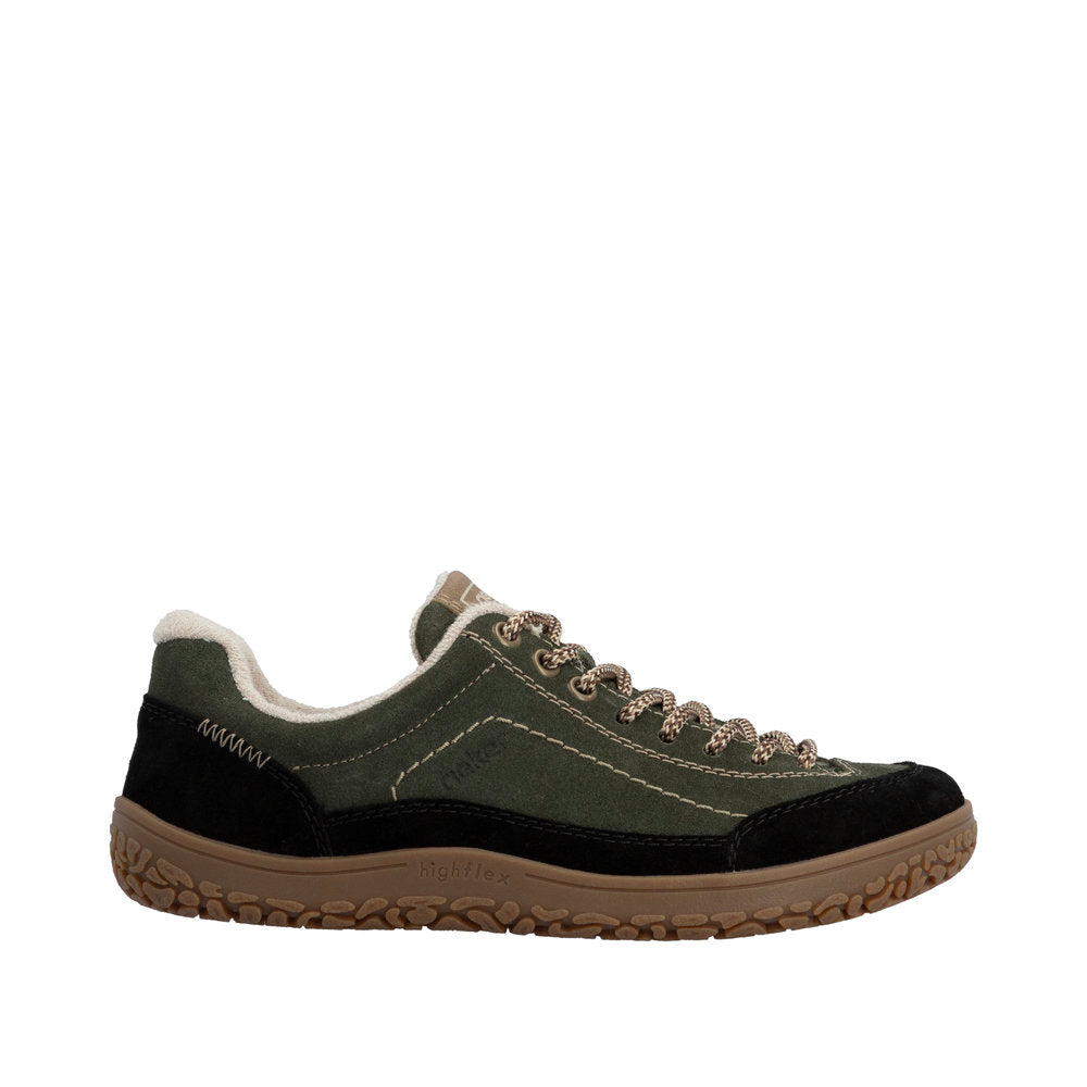 Rieker Marga 52303-54 Wide Green Shoes