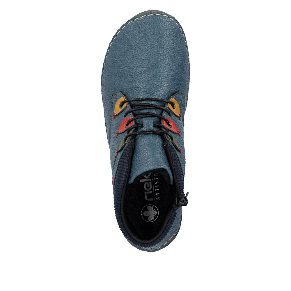 Rieker Angela 52544-14 Blue Boots