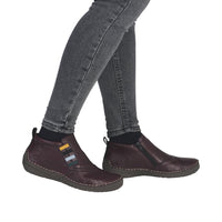 Rieker Angela 52584-30 Purple Shoes