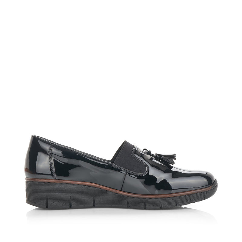 Rieker 53751-00 Womens Black Shoes
