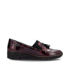 Rieker 53751-35 Womens Bordeaux/Black Shoes