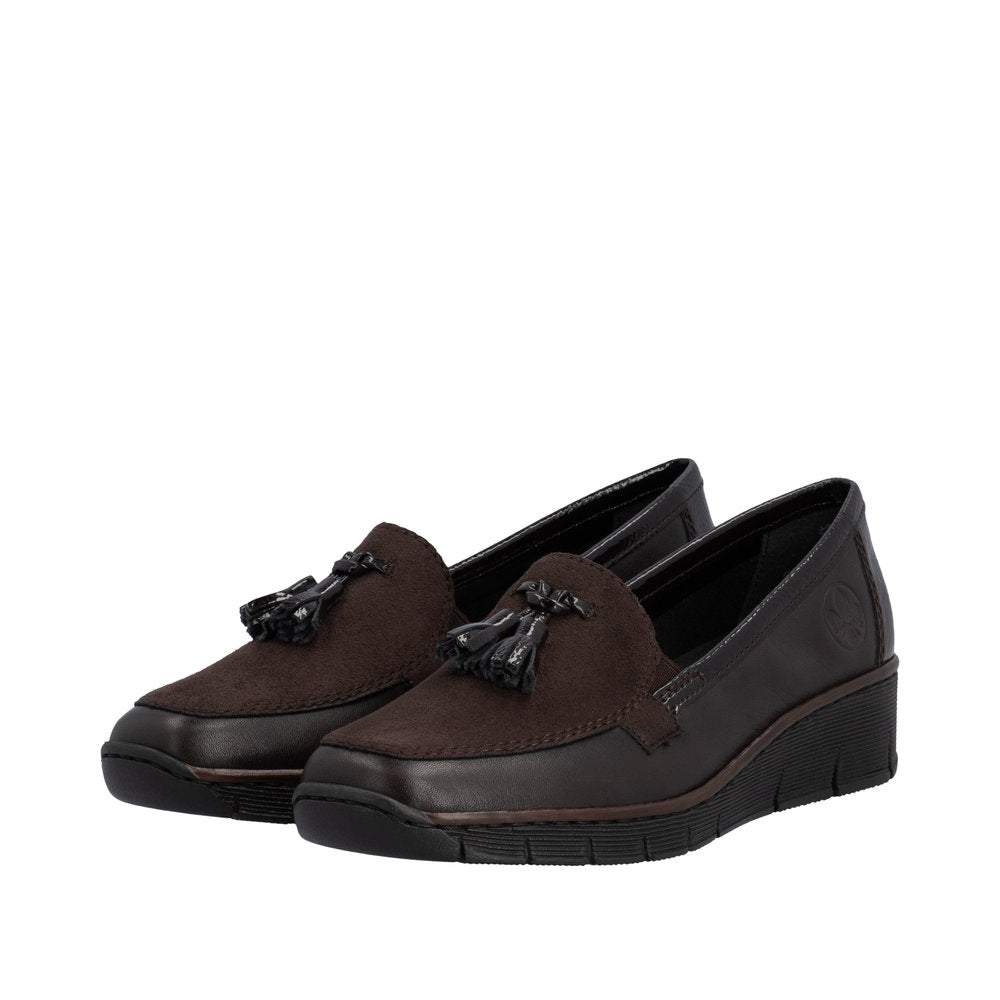 Rieker Doris 53771-25 Brown Shoes