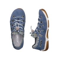 Rieker Angela 55956-10 Blue Shoes