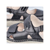 Rieker 60462-00 Black Sandals
