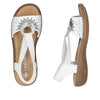 Rieker 60880-80 White Sandals