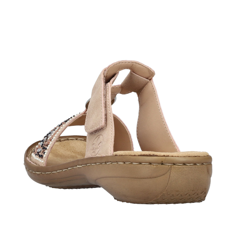 Rieker Regina 608K2-31 Beige Sandals